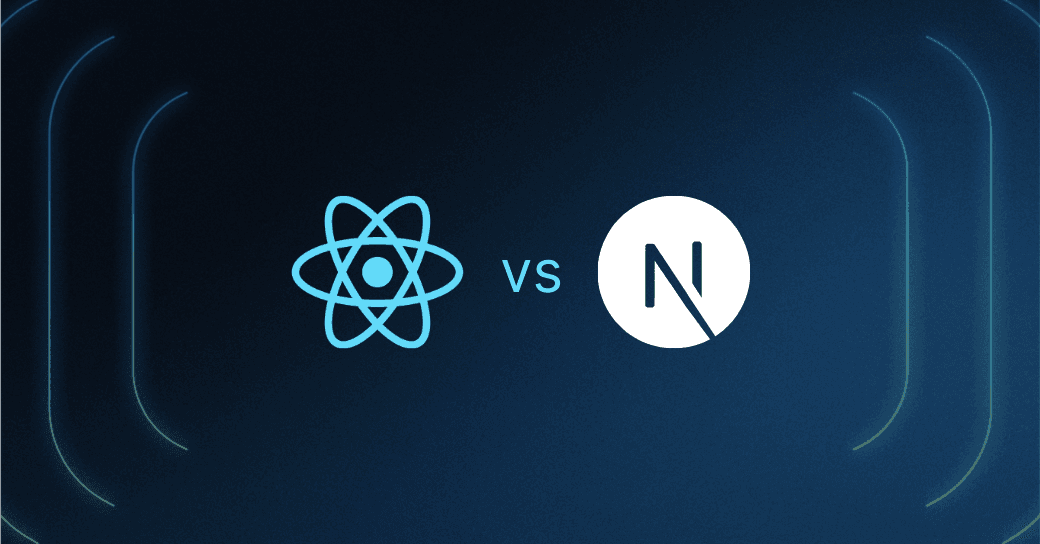 React vs Next blog thumbnail