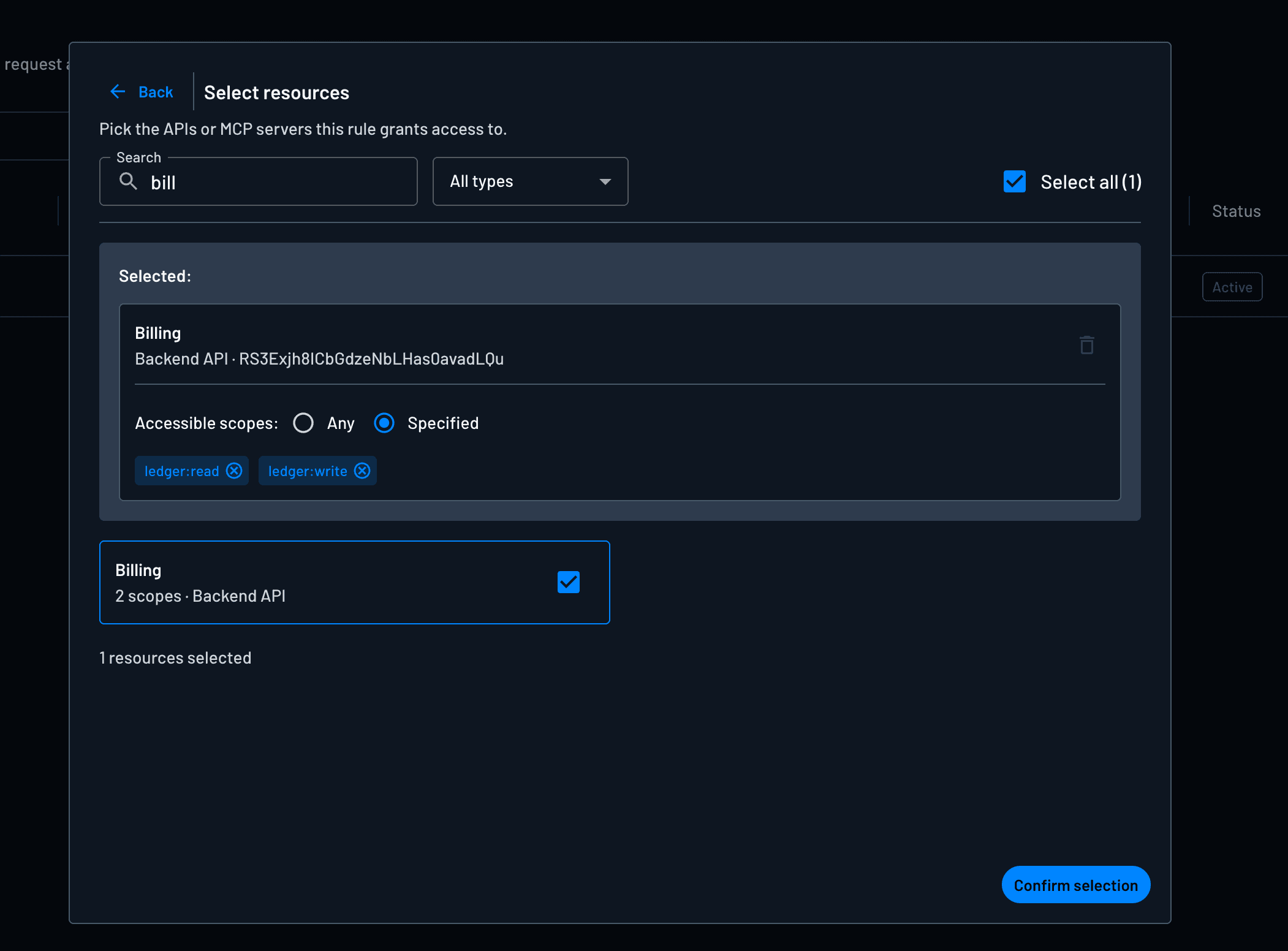 Provide access to the Billing API resource