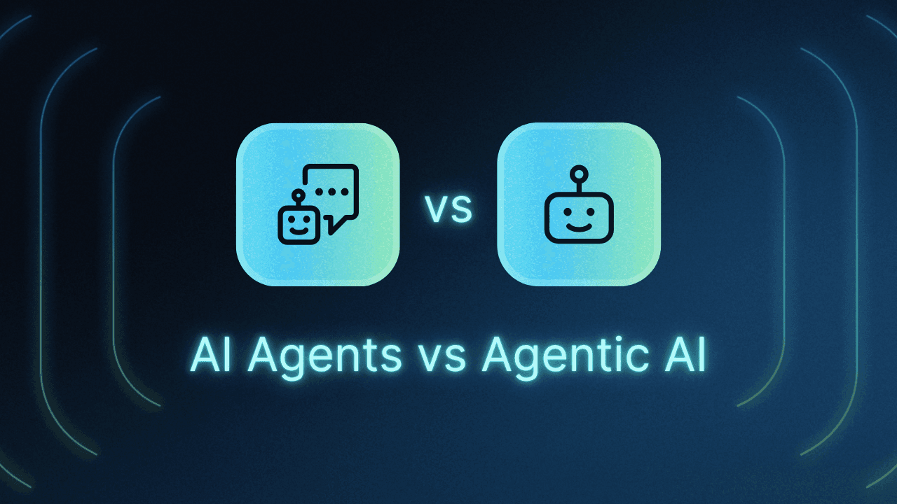 AI Agent vs Agentic AI Blog Thumbnail