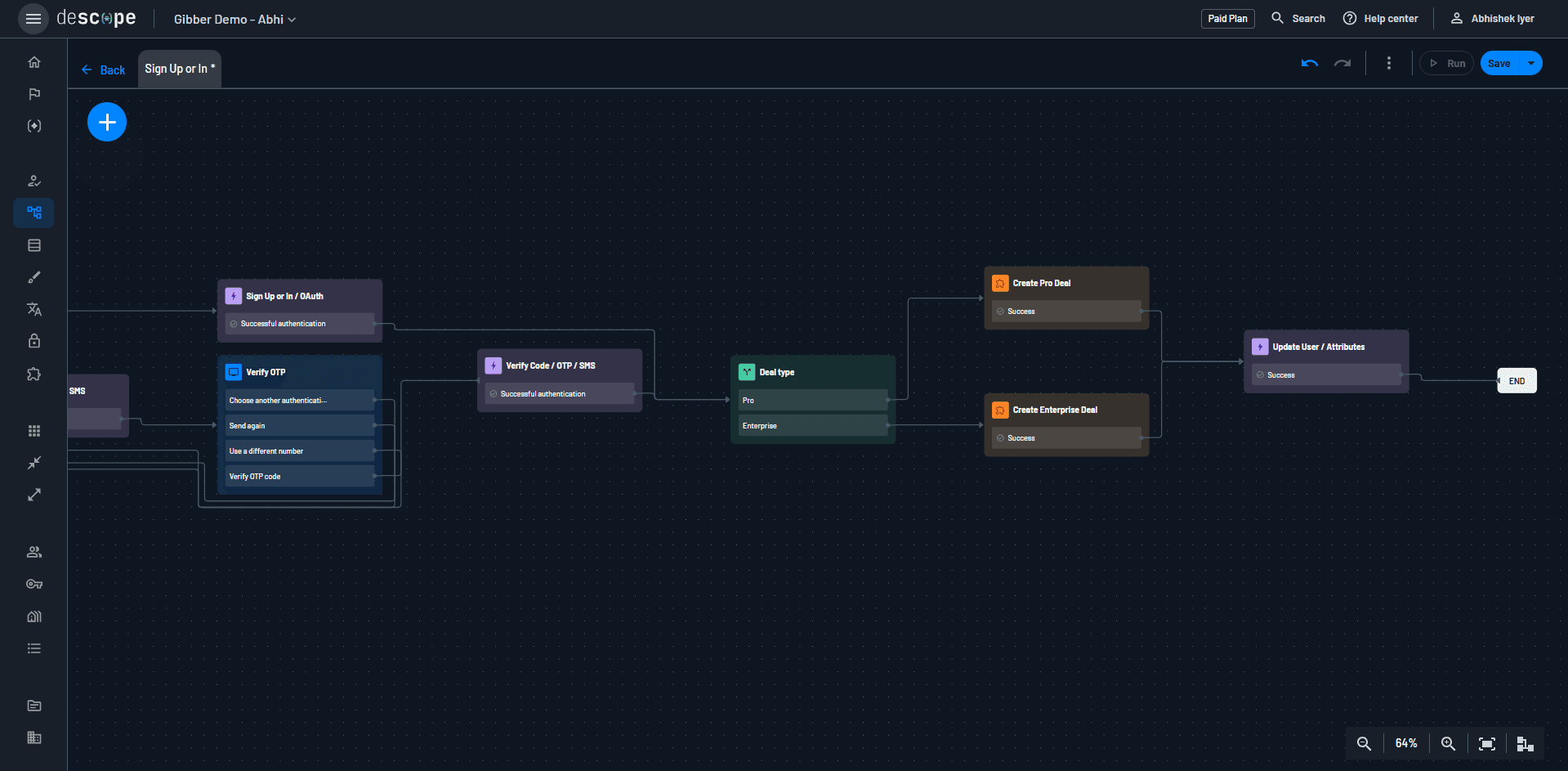 HubSpot Descope deal flow
